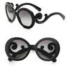Prada Baroque Sunglasses in Black - Lyst