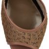 Sergio Rossi Leather and Calfhair Sandals in Brown - Lyst