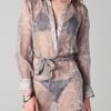 Thayer Shirtdress Cover Up in Animal (snake) - Lyst