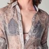 Thayer Shirtdress Cover Up in Animal (snake) - Lyst