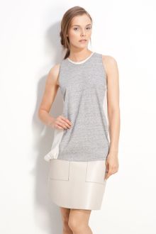 3.1 Phillip Lim Kite Wing Back Jersey Tank - Lyst