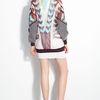 Alexander Wang Engineered Intarsia Top in Multicolor (berry & aqua) - Lyst