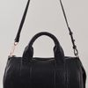 Alexander Wang Rocco Duffel with Rose Gold Hardware in Black - Lyst