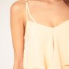 Asos Collection Cami With Tiers and Double Strap in Green (brightgreen) - Lyst