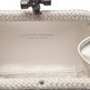Bottega Veneta Mini Knot Clutch in White - Lyst