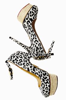 Charlotte Olympia Leopard-print Platform Pump - Lyst