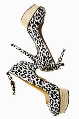 Charlotte Olympia Leopard-print Platform Pump
