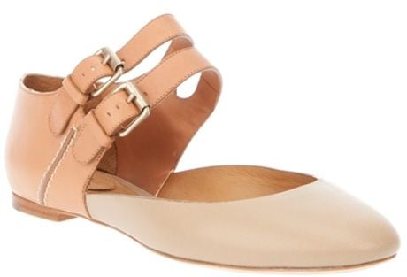 chloe ballet pumps