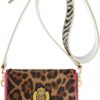 Christian Louboutin Carrie Animalprint Calf Hair Shoulder Bag in Animal - Lyst