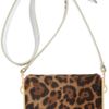 Christian Louboutin Carrie Animalprint Calf Hair Shoulder Bag in Animal - Lyst