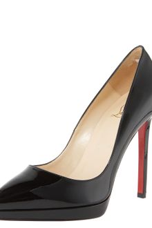 Christian Louboutin Point-toe Patent Pump - Lyst