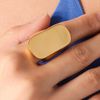 Elizabeth And James Saddle Knuckle Ring in Gold - Lyst