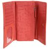 Fossil Maddox Flap Clutch Wallet in Pink (rose) - Lyst