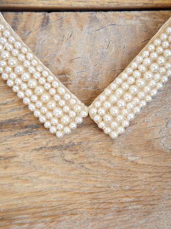 Vintage Beaded Collar 