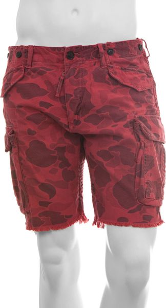 Gant By Michael Bastian Camo Cargo Shorts - Lyst