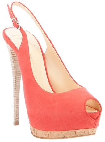 Giuseppe Zanotti Peep Toe Shoe - Lyst