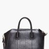 Givenchy Python Antigonia Medium Tote in Black - Lyst