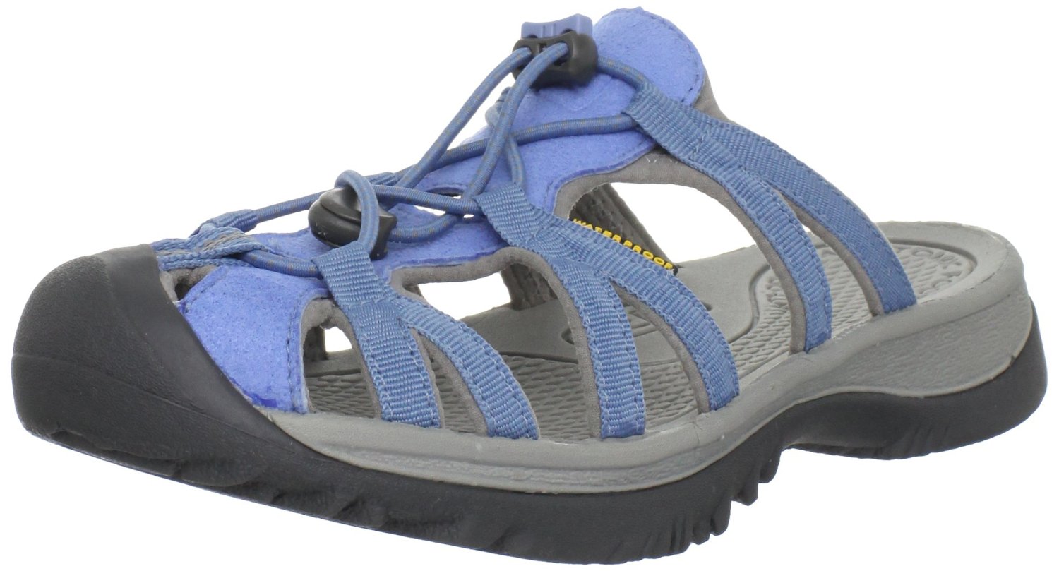 Keen Womens Whisper Slide Sandal In Blue Allureneutral Gray Lyst