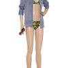 Mara Hoffman Printed Triangle Bikini in Yellow (black) - Lyst