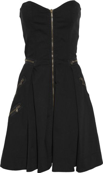 Marc By Marc Jacobs Fatigue Stretch Cotton-twill Dress - Lyst
