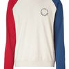 Marc By Marc Jacobs Cream/red/blue Varsity Jersey Sweatshirt in White for Men (multi) - Lyst