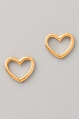 Marc By Marc Jacobs Love Edge Stud Earrings