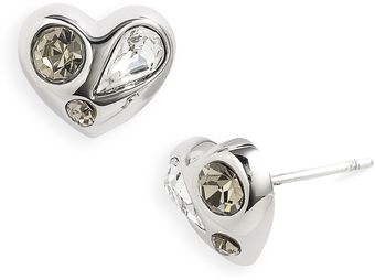  Dexter Glitz Heart Stud Earrings 