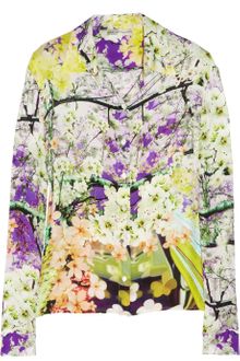 Mary Katrantzou Printed Silk-chiffon Blouse - Lyst