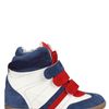 Serafini 70mm Leather & Suede Manhattan Sneakers in Multicolor (multi) - Lyst