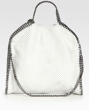  Polka Dot Falabella Foldover Bag 