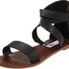 Steve Madden Steve Madden Womens Bethanyy Anklestrap Sandal in Black (black leather) - Lyst