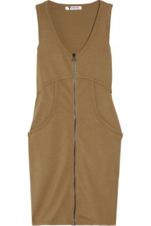 T By Alexander Wang Paneled Stretch-jersey Mini Dress - Lyst