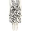 Topshop Hieroglyph Piped Halter Dress By Unique** in White - Lyst