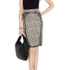 Zac Posen Tweed Pencil Skirt in Black - Lyst