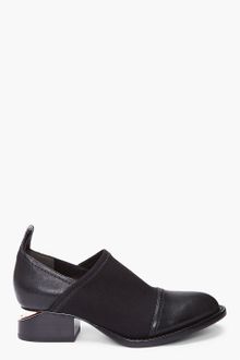 Alexander Wang Black Kori Oxford Boots - Lyst