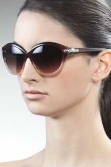 David Yurman Thoroughbred Sunglasses, Smoky Quartz - Lyst