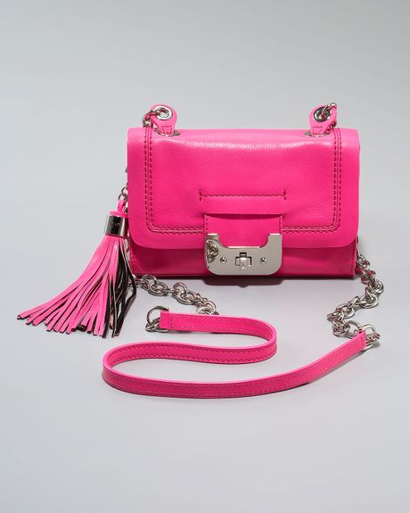 Diane Von Furstenberg Mini Harper Bag, Neon Pink in Multicolor (one sz) - Lyst