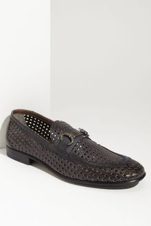 Dolce & Gabbana Perforated Leather Loafer - Lyst