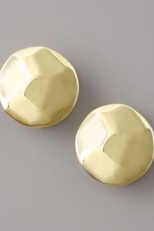 Ippolita Glamazon Hammered Circle Clip Earrings - Lyst