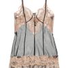 La Perla Lace and Tulle Chemise in Pink (blush) - Lyst