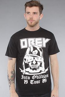 Obey The Into Oblivion Basic Tee in Black - Lyst