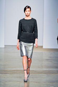 Rachel Comey Fall 2012 Metallic Pencil Skirt  - Lyst
