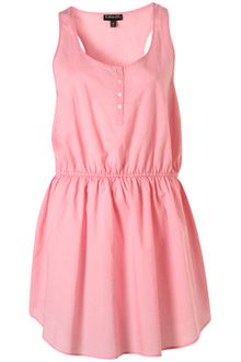 Topshop Poppy Sleeveless Coverup Shirt - Lyst