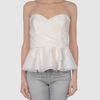 Armani Top in White (green) - Lyst
