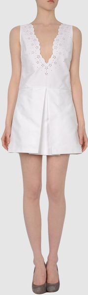 Dsquared2 Dsquared2  Short Dresses in White - Lyst