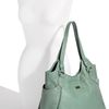 Perlina Claire Leather Tote in Blue (seafoam) - Lyst