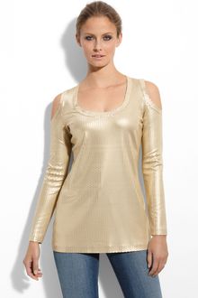 St. John Collection Sequin Interlock Silk Jersey Tunic - Lyst