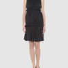 Tomas Maier Short Dress in Black (camel) - Lyst