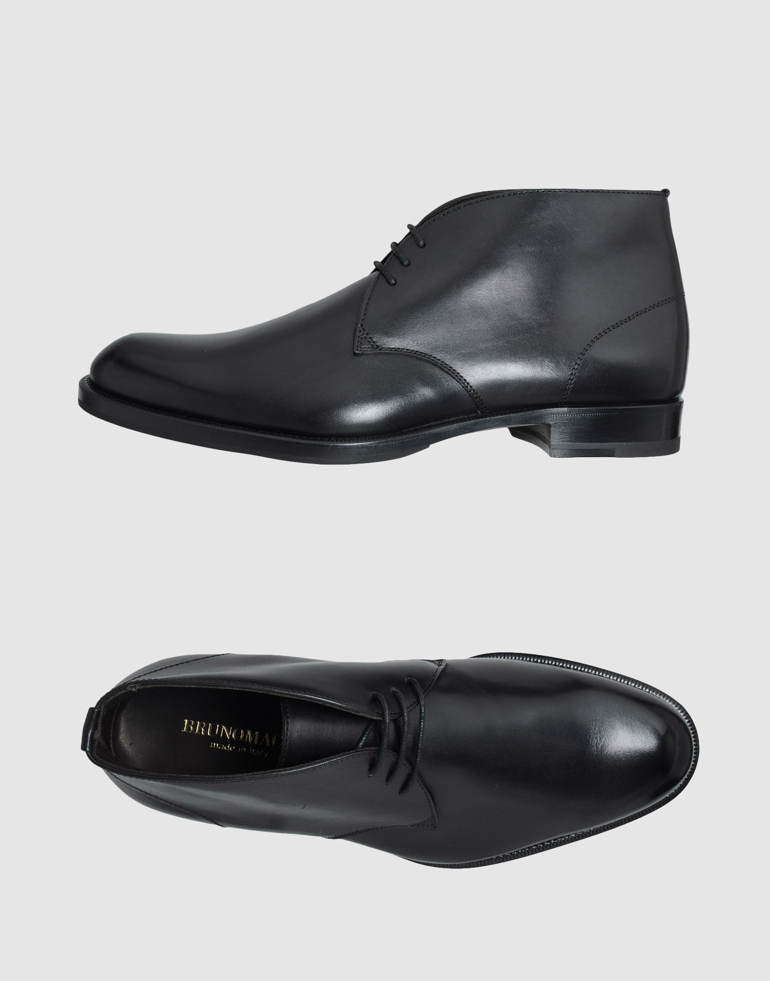 Bruno Magli Hightop Dress Shoe in Black for Men Lyst