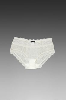 Eberjey Tux Luxe Lace Brief - Lyst